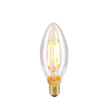 4 x LED 4W B35 Kertepære Dæmpbar E14