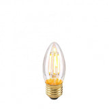 LED 4W B35 Kertepære Klar Dæmpbar E27