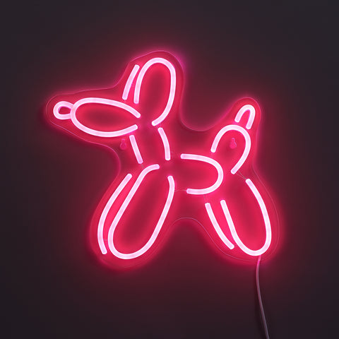 Balloon Animal Neon Væglampe