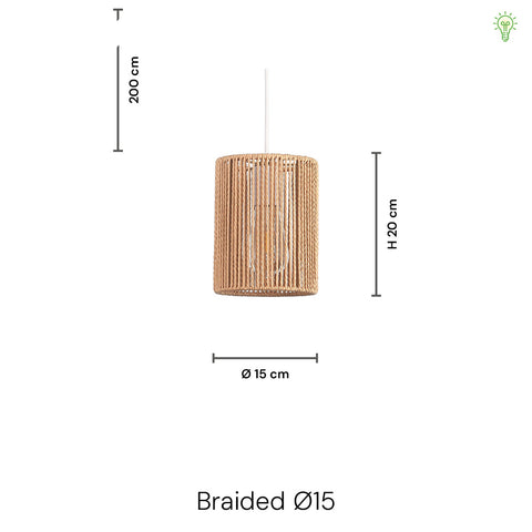 Braided Pendel Ø15