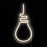 Bulb Neonskilt Varm Hvid