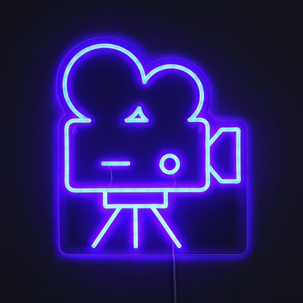 Camera Old School Neon Væglampe