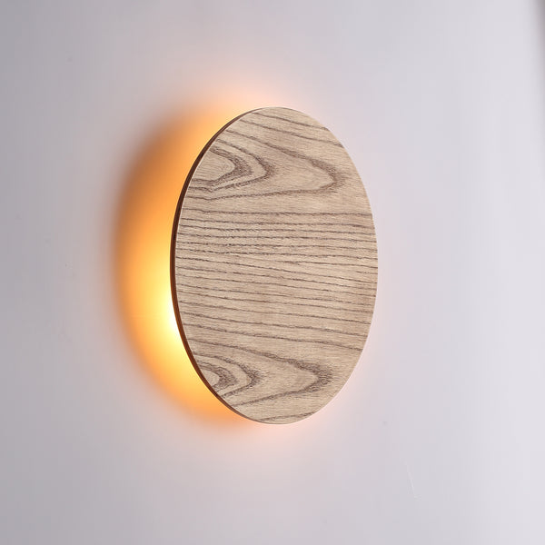 Lori Væglampe Ø30 Træ
