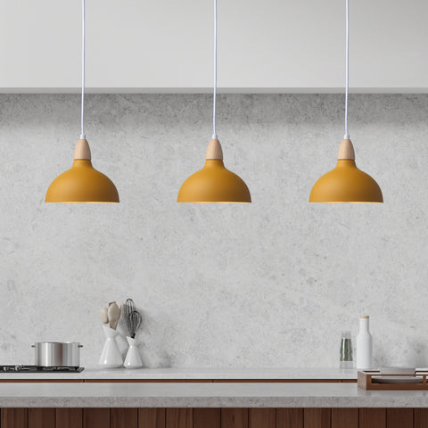 Oak Pendel Ø19 Mustard