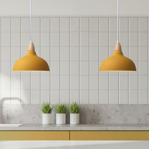 Oak Pendel Ø24 Mustard