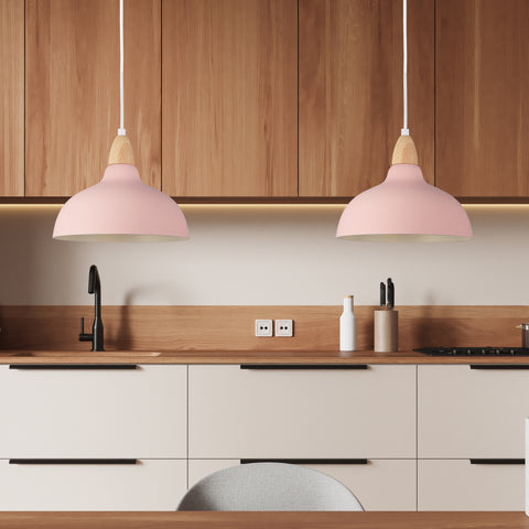Oak Pendel Ø24 Flamingo Pink