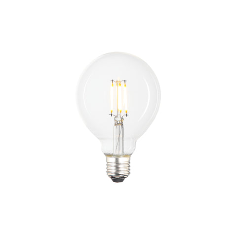 LED 4W G95 Klar Dæmpbar (E27)