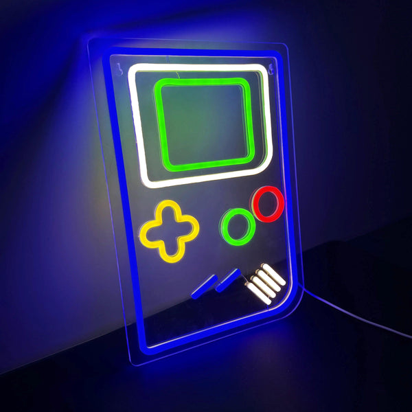 Gameboy Neon Væglampe