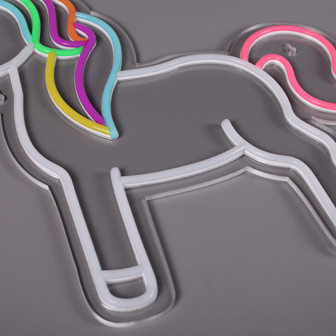 Unicorn Mama Neon Væglampe