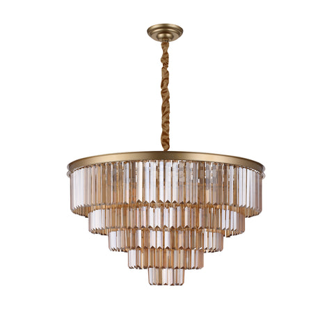 Santorini Lysekrone Ø80 Amber