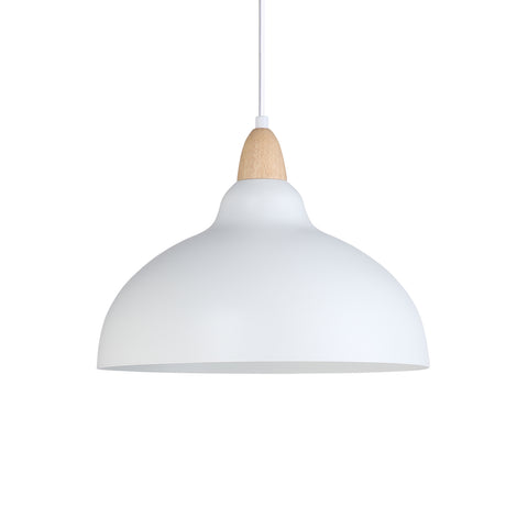 Oak Pendel Ø35 Hvid