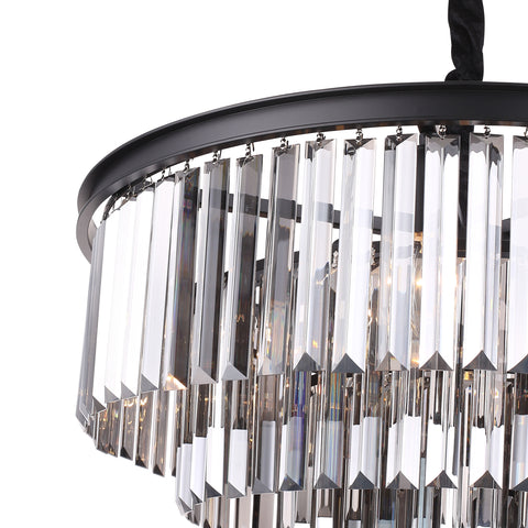 Santorini Lysekrone Ø60 Smoke