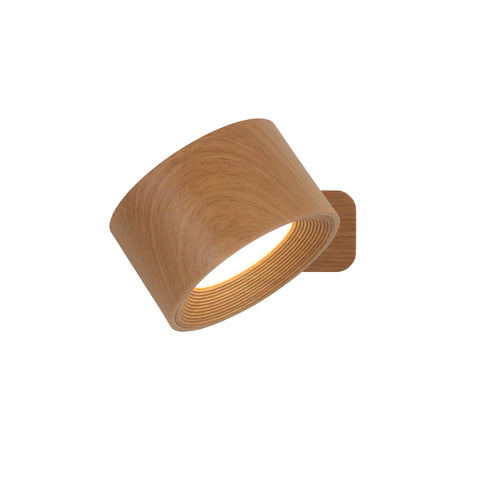 Ticky Magnetisk Væglampe Trælook