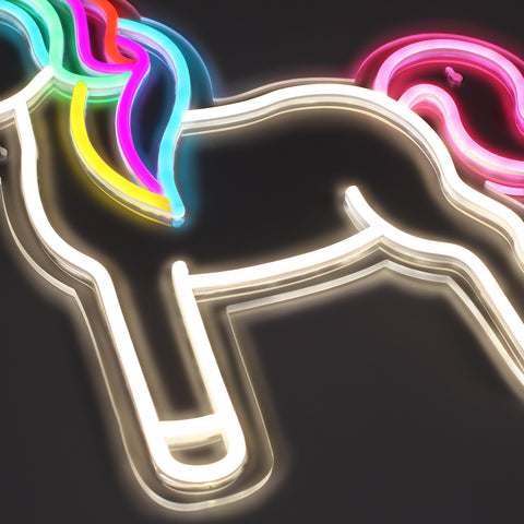 Unicorn Mama Neon Væglampe