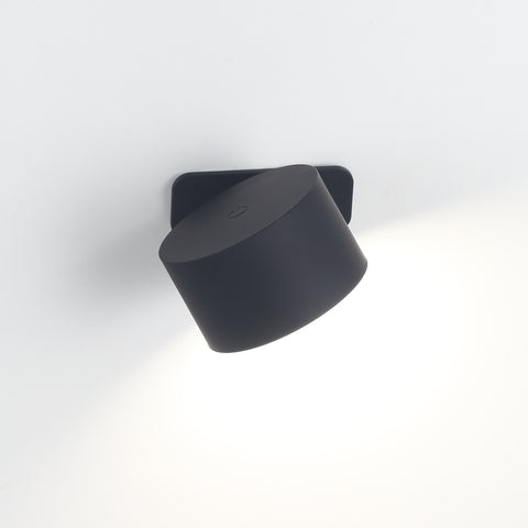 Ticky Magnetisk Væglampe Sort