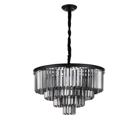 Santorini Lysekrone Ø60 Smoke