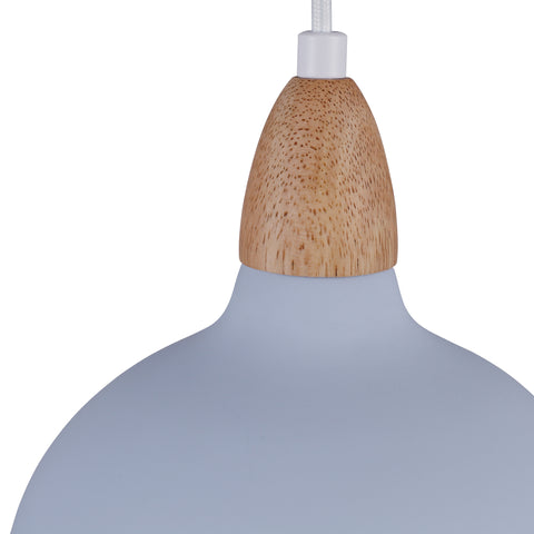 Oak Pendel Ø19 Lyseblå