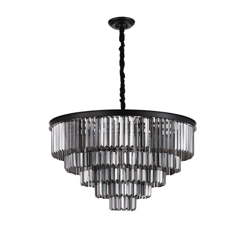 Santorini Lysekrone Ø80 Smoke