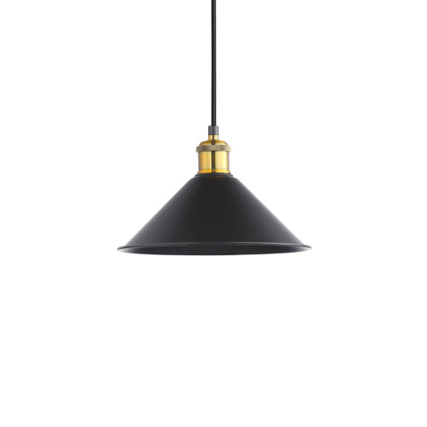 Coffee Pendel Ø26 Sort/Messing