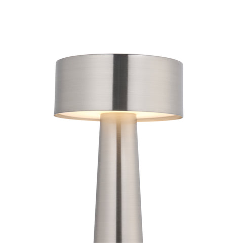 Verona LED Trådløs Bordlampe Krom