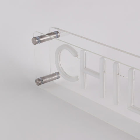 Chill LED Neon Box Bordlampe