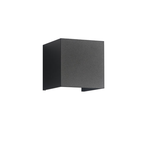 LED Væglampe IP65 12W Udendørs Sort