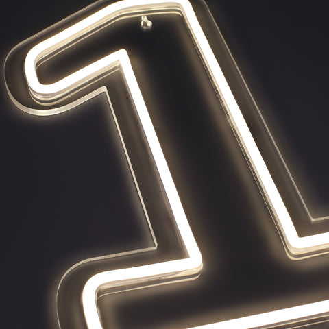 Tal 1 Neon Væglampe