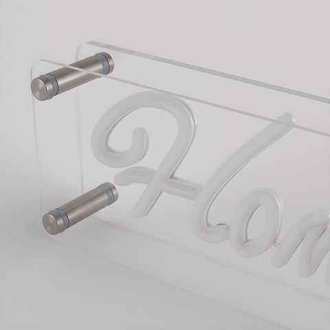 Home LED Neon Box Bordlampe