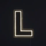 Bogstav L Neonskilt