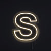 Bogstav S Neon Væglampe