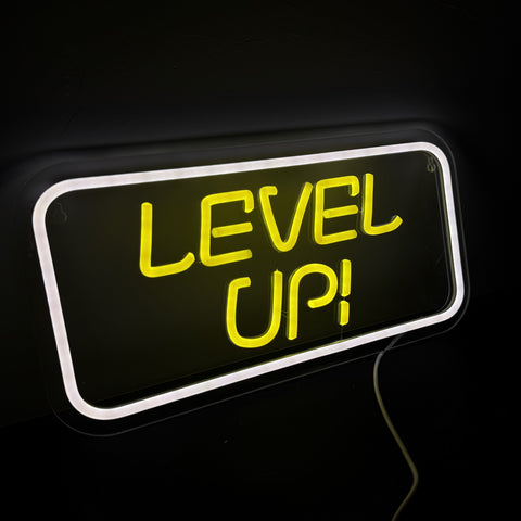 Level Up Neon Væglampe