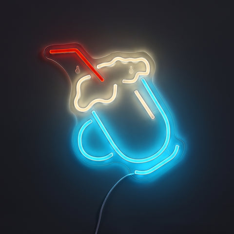 Milkshake Neon Væglampe