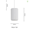 Moon Tall Ø18 Pendel