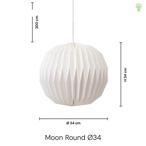 Moon Round Ø34 Pendel