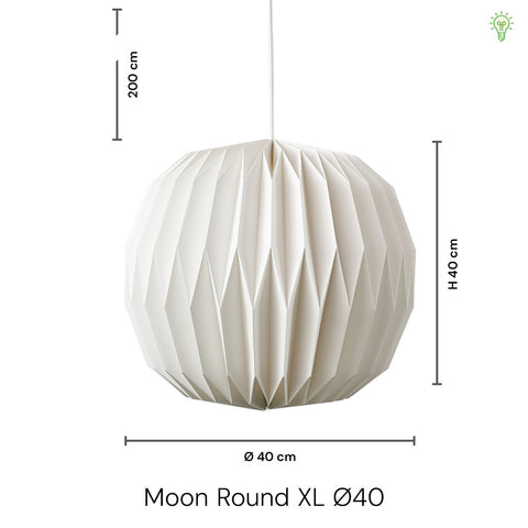 Moon Round XL Ø40 Pendel