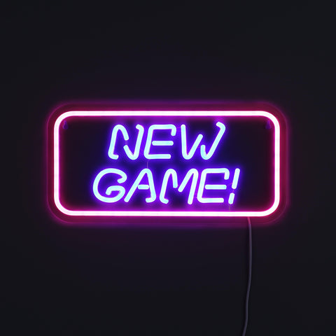 New Game Neon væglampe