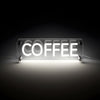 Coffee LED Neon Box Bordlampe