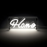 Home LED Neon Box Bordlampe