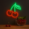 Cherry Neon Væglampe