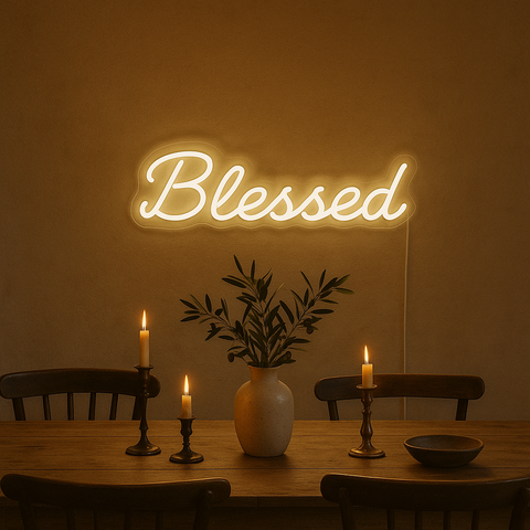 Blessed Neon Væglampe