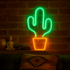Cactus Neon Væglampe