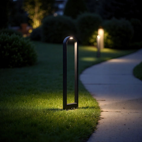 Ghost Round LED Udendørs Havelampe 80cm