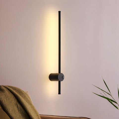Retta LED Væglampe Sort 60cm