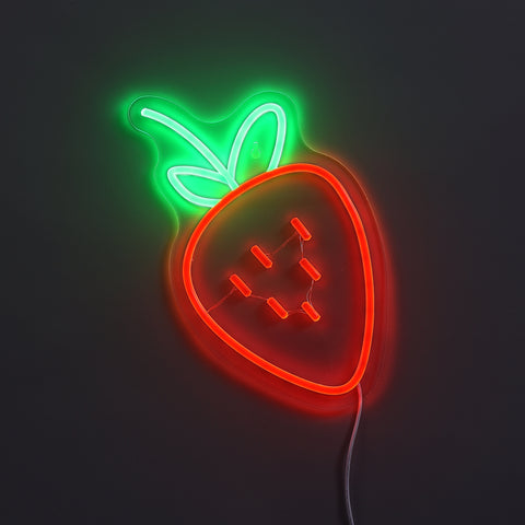 Strawberry Neon Væglampe