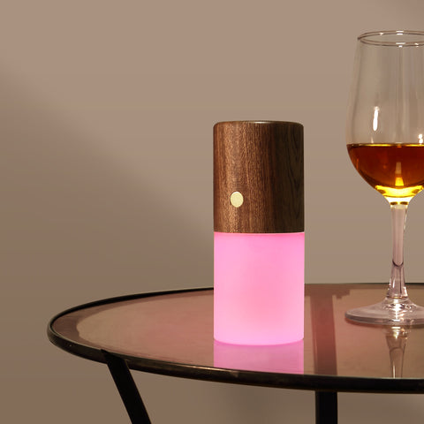 Tweak Trådløs RGB Farveskift Mørkt Træ