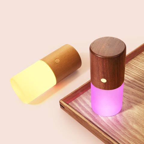 Tweak Trådløs RGB Farveskift Mørkt Træ