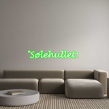 Custom Sign: "Sølehullet: