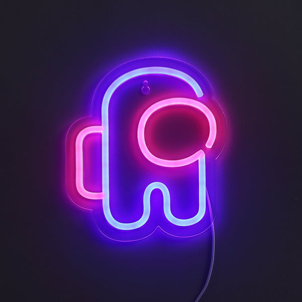 Among us Neon Væglampe