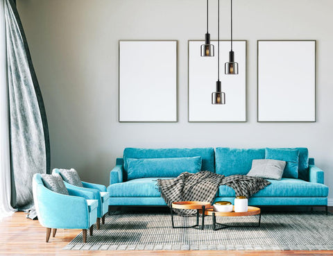 Santia Klyngependel Smoke/Sort