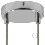 Roset Til 2 Lamper Cylinder Ø12